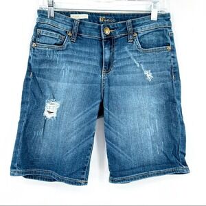 KFTK Kut from the Kloth Catherine boyfriend shorts